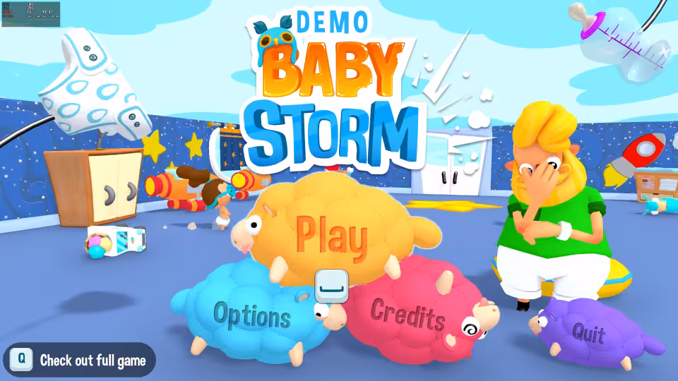 Baby Storm running on Honeykrisp ft. DXVK, FEX, and Proton.